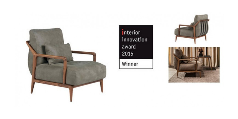 Кресло Indigo фабрики Selva одержало победу в конкурсе Interior Innovation Award 2015
