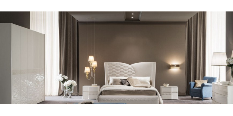 Спальня Chanel фабрики Dall`Agnese - мебель Италии с французским шармом