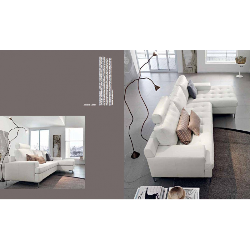 Doimo Salotti Easychic итальянские кожаные диваны