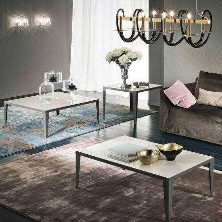 Журнальный стол Alf Italia Mont Blanc | прямоугольный, 120x70 см, KJMB627KT, Италия