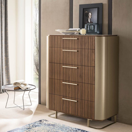 Высокий комод Alf Italia Hera | 5 ящиков, KJHR117, Италия
