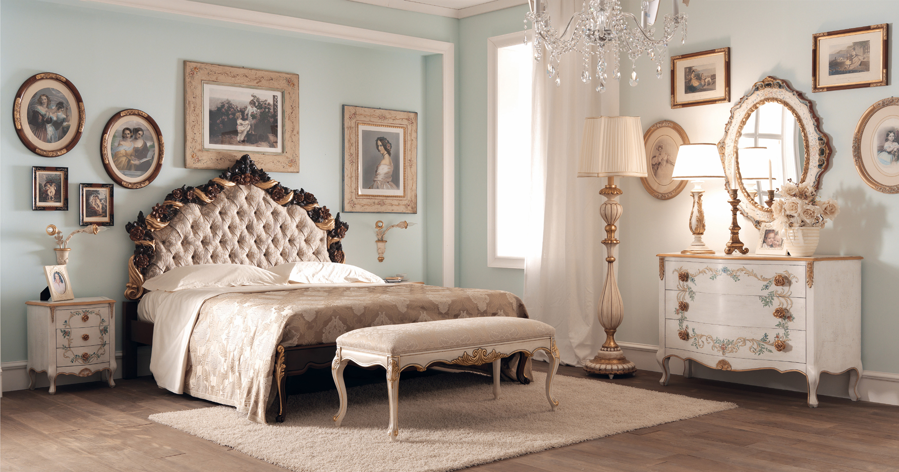 Спальня в флорентийском стиле