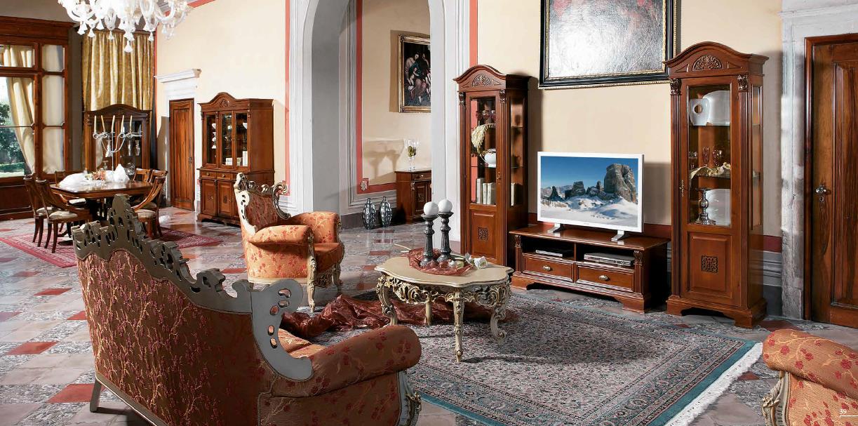 Итальянская мебель из массива Claudio Saoncella 