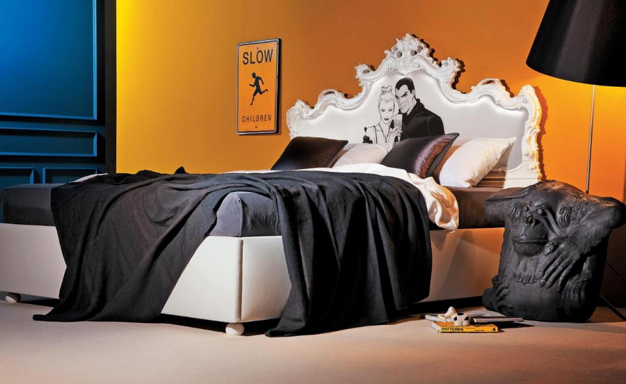 Спальня в стиле поп-арт от фабрики Creazioni